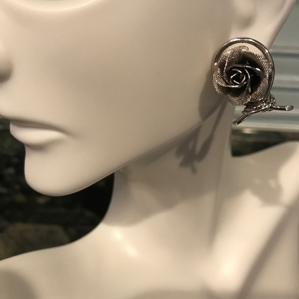 Vintage Rose Earrings